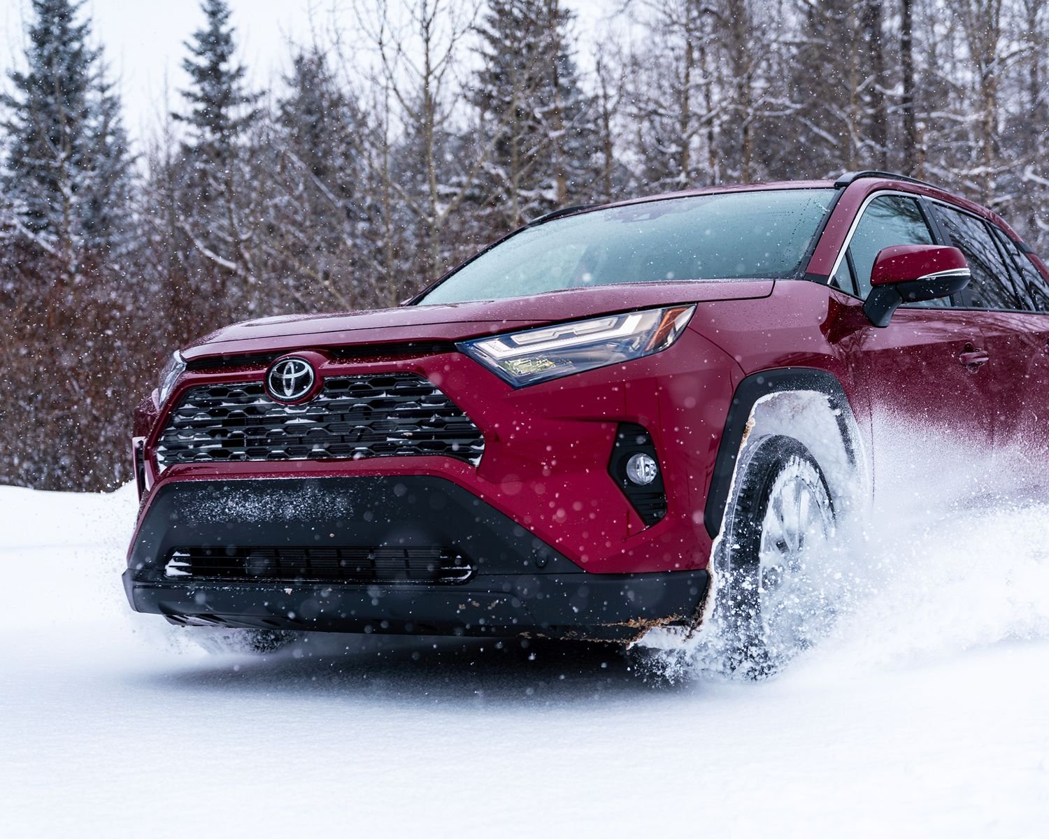 Which Toyota car is best in the snow